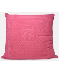 Versace - Baroque Seashell Cushion In Cotton - Lyst