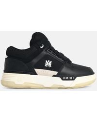 Amiri - 'Ma-1' Leather Blend Sneakers - Lyst