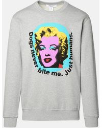 Comme des Garçons - Comme Des Garçons Shirt 'marilyn Monroe' Cotton Sweatshirt - Lyst