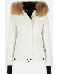 Moncler - Laplance Gore-Tex Ski Down Jacket With Shearling Hem - Lyst