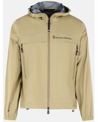 Moncler - 'Shipton' 'Gore-Tex' Foldable Shell Jacket With Khaki - Lyst