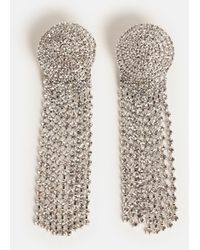 Self-Portrait - Droplet' -Plated Brass Earrings - Lyst