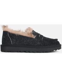 UGG - 'Ellis' Suede Loafers - Lyst