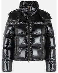 Moncler - 'Niveole' Glossy Polyamide Down Jacket - Lyst