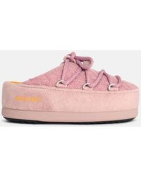 Moonboot - 'Evx' Wool Blend Knit Mules - Lyst