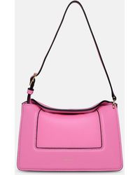 Wandler - Penelope Micro Bag In Pink Leather - Lyst