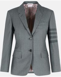 Thom Browne - '4-Bar' Wool Blazer - Lyst