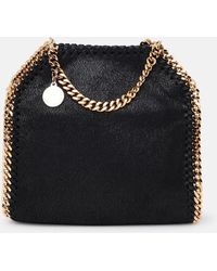 Stella McCartney - Gold Chain Mini Tote Bag - Lyst