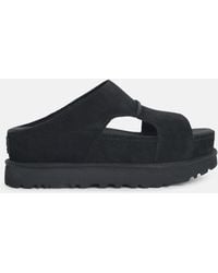 UGG - 'Goldenstar Hi' Suede Slippers - Lyst