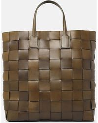 Dragon Diffusion - 'Pino' Khaki Leather Bag - Lyst