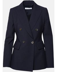 Max Mara - Virgin Wool Blend Blazer - Lyst