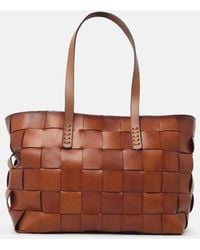 Dragon Diffusion - 'Japan Tote' Dark Leather Bag - Lyst