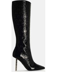 Gcds - Patent Leather Boots - Lyst