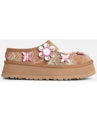 UGG - 'Beqa Mary Jane Bea Meadow' Chestnut Suede Slippers - Lyst