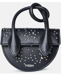 Yuzefi - 'pretzel' Mini Bag In Leather - Lyst