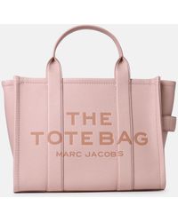 Marc Jacobs - Rose Leather Midi Tote Bag - Lyst
