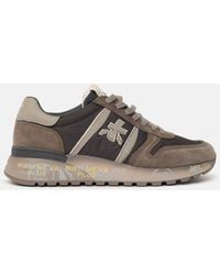 Premiata - 'Lander 8410' Suede Sneakers - Lyst