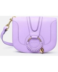 See By Chloé - See By Chloé 'hana' Lilac Leather Bag - Lyst
