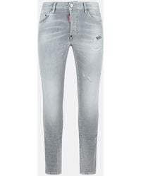 DSquared² - 'Skater' Cotton Denim Jeans - Lyst