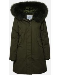 Woolrich - 'military' Cotton Parka - Lyst