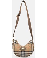 Burberry - Borsa A Tracolla 'Horseshoe' - Lyst