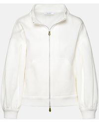 Max Mara - 'gastone' Cotton Blend Crop Jacket - Lyst
