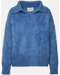 Lisa Yang - Stormy Blue 'kerry' Cashmere Sweater - Lyst