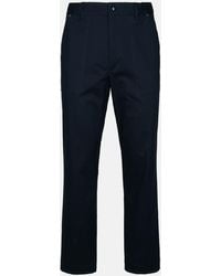 Moncler - Cotton Trousers - Lyst