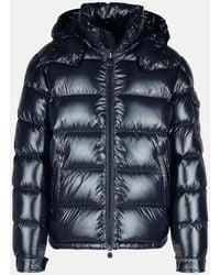 Moncler - 'Maya' Shiny Nylon Down Jacket - Lyst