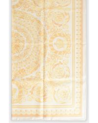 Versace - 'Barocco' Large Silk Scarf - Lyst