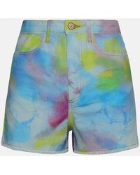 See By Chloé - See By Chloé Shorts Tie Dye - Lyst