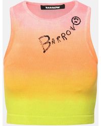Barrow - Color Cotton Top - Lyst