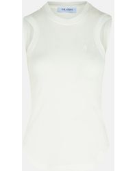 The Attico - Cotton Tank Top - Lyst