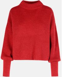 Closed - Raspberry Alpaca Blend Sweater - Lyst