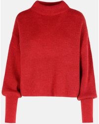 Closed - Raspberry Alpaca Blend Sweater - Lyst