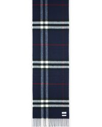 Burberry - 'Mu Giant Check' Cashmere Scarf - Lyst