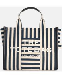 Marc Jacobs - 'The Stripe Canvas Medium' Cotton Tote Bag - Lyst