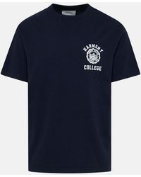 Harmony - Blue Cotton T-shirt - Lyst