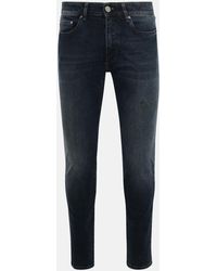 PT Torino - Rock Black Cotton Jeans - Lyst