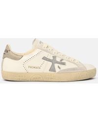 Premiata - 'Stevend' Leather Sneakers - Lyst