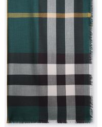 Burberry - Cashmere Blend Scarf - Lyst