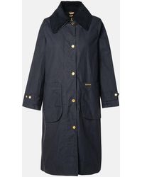 Barbour - 'paxton' Cotton Trench Coat - Lyst