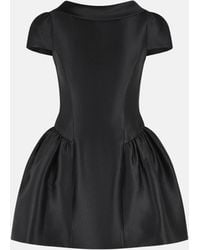 Self-Portrait - Polyester Taffeta Mini Dress - Lyst
