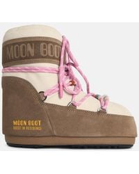 Moonboot - Moon Boot 'Icon' Suede Low Top - Lyst