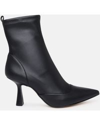 MICHAEL Michael Kors - Clara Leather Ankle Boots - Lyst
