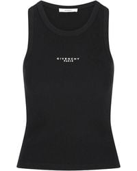 Givenchy - Logo Cotton Tank Top - Lyst