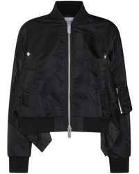 Sacai - Nylon Bomber Jacket - Lyst