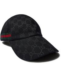 Gucci - Web Detail Gg Baseball Cap - Lyst