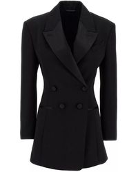 Givenchy - Pleated Back Blazer - Lyst