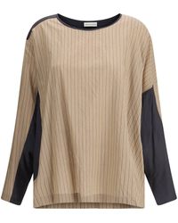 Dries Van Noten - Striped Blouse - Lyst